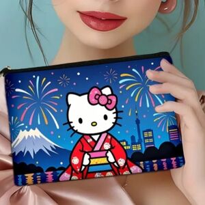 Hello Kitty Fireworks Cosmetics Bag
